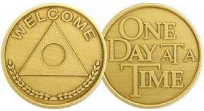 welcome-one-day-at-a-time-bronze-aa-alcoholics-anonymous-aca-al-anon-sober-affirmation-sobriety-birthday-anniversary-recovery-medallion-coin-chip-1-500x500