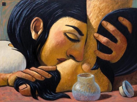 Wayne Forte, "Anointing His Feet #2," 2008