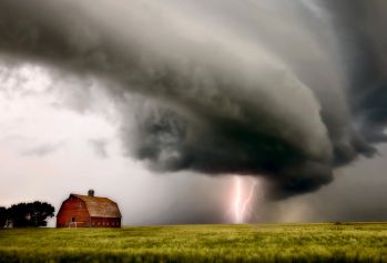 Prairie Storm Clouds lightning storm