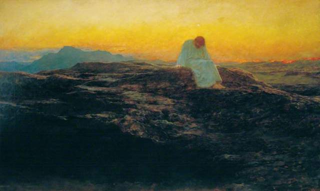 Briton_Rivière_-_The_Temptation_in_the_Wilderness